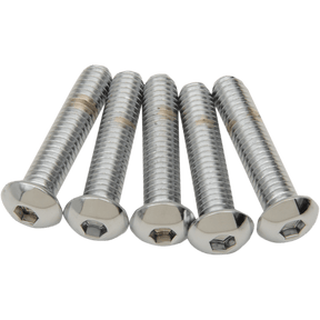 DRAG SPECIALTIES 5/16"18X2"BUTTON HEAD BOLT (5) DS - 192326 (MPB828) - DRIVEN Canada's Powersports 632393178846MPB828