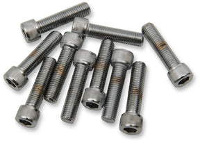 DRAG SPECIALTIES 5/16 - 24*1 SMOOTH ALLEN (10) CY - CHROME (MPB228S) - DRIVEN Canada's Powersports 632393170123MPB228S