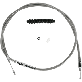 DRAG SPECIALTIES S/STEEL HE CLUTCH CABLE (5320260HE) - DRIVEN Canada's Powersports 0652 - 15425320260HE