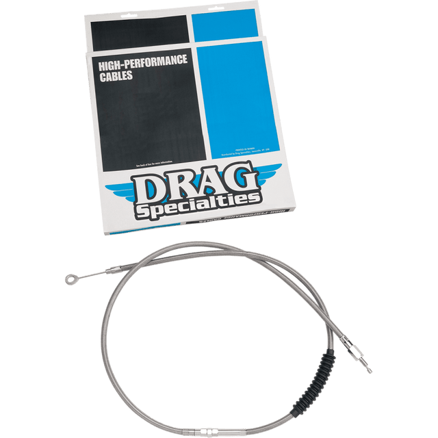 DRAG SPECIALTIES S/STEEL FL HE CLUTCH CABLE (5321200HE) - DRIVEN Canada's Powersports 0652 - 14625321200HE