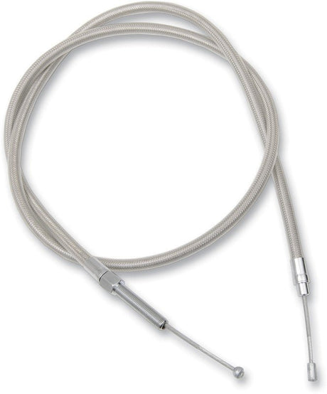 DRAG SPECIALTIES S/STEEL HE CLUTCH CABLE (5321945HE) - DRIVEN Canada's Powersports 0652 - 15065321945HE