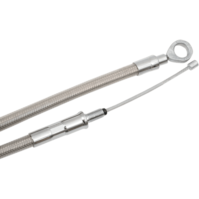 DRAG SPECIALTIES S/STEEL S/TAIL HE CLUTCH CABLE (5322303HE) - DRIVEN Canada's Powersports 0652 - 14825322303HE