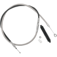 DRAG SPECIALTIES S/STEEL FXD HE CLUTCH CABLE (5322305HE) - DRIVEN Canada's Powersports 0652 - 14845322305HE