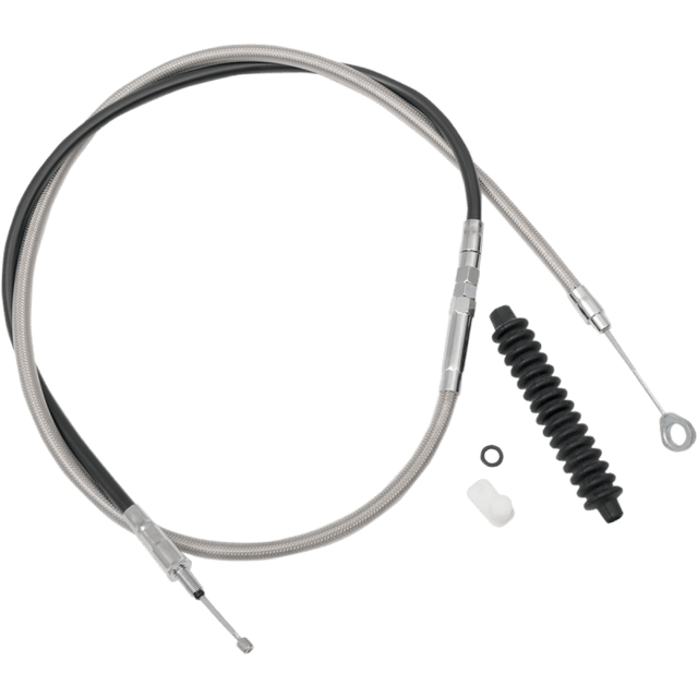 DRAG SPECIALTIES S/STEEL 72 - 11/16 HE CLUTCH CABLE (5322307HE) - DRIVEN Canada's Powersports 0652 - 14865322307HE
