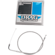 DRAG SPECIALTIES S/STEEL FL THROTTLE CABLE (5330100B) - DRIVEN Canada's Powersports 0650 - 03075330100B