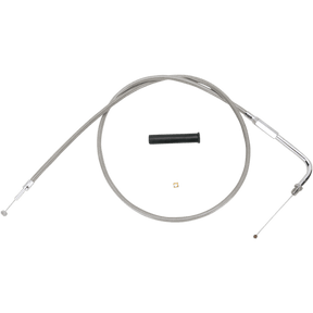 DRAG SPECIALTIES 81 - 89 S/STEEL THROTTLE CABLE (5330536B) - DRIVEN Canada's Powersports 0650 - 10875330536B