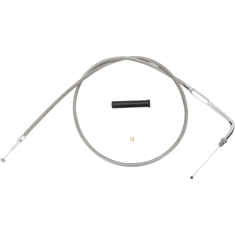 DRAG SPECIALTIES 81 - 89 S/STEEL THROTTLE CABLE (5330544B) - DRIVEN Canada's Powersports 0650 - 10895330544B