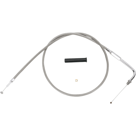 DRAG SPECIALTIES 81 - 89 S/STEEL THROTTLE CABLE (5330544B) - DRIVEN Canada's Powersports 0650 - 10895330544B