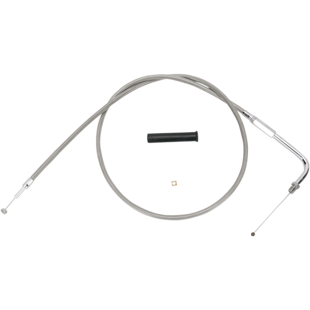 DRAG SPECIALTIES 81 - 89 S/STEEL THROTTLE CABLE (5330544B) - DRIVEN Canada's Powersports 0650 - 10895330544B