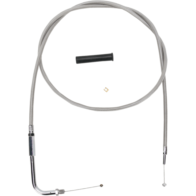 DRAG SPECIALTIES 81 - 89 S/STEEL THROTTLE CABLE (5330548B) - DRIVEN Canada's Powersports 0650 - 10915330548B