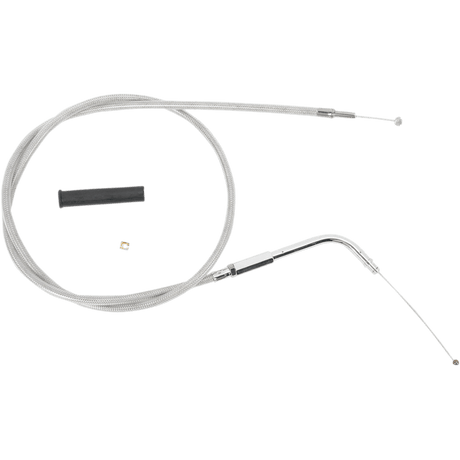 DRAG SPECIALTIES S/STEEL FXD THROTTLE CABLE (5330900B) - DRIVEN Canada's Powersports 0650 - 03155330900B