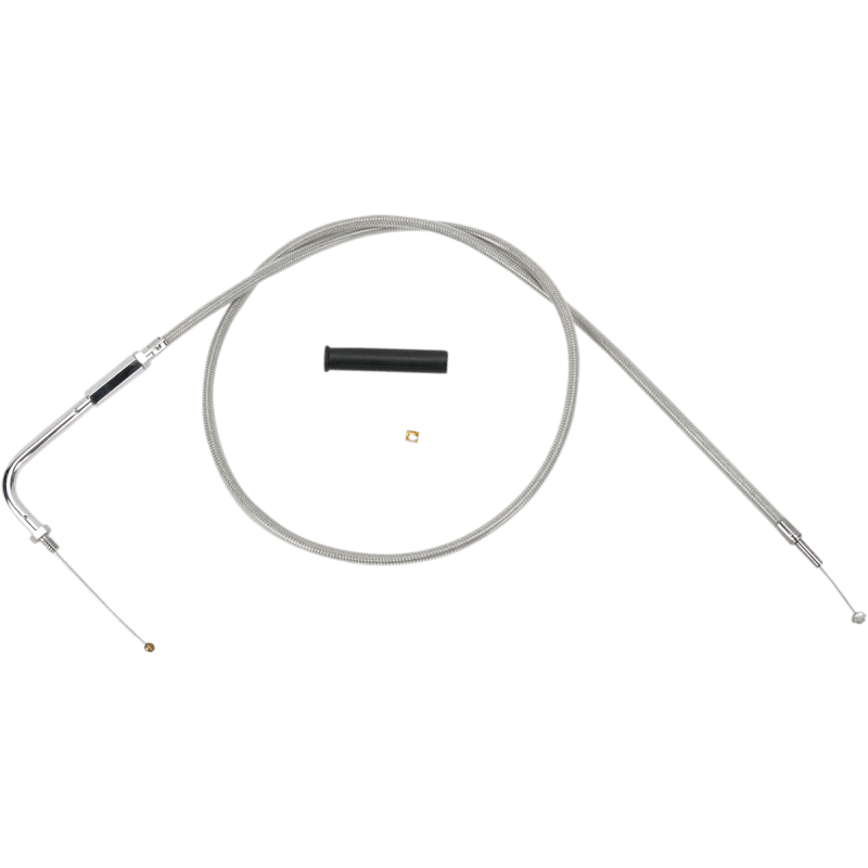 DRAG SPECIALTIES PRE 96 S/STEEL THROTTLE CABLE (5330906B) - DRIVEN Canada's Powersports 0650 - 04125330906B