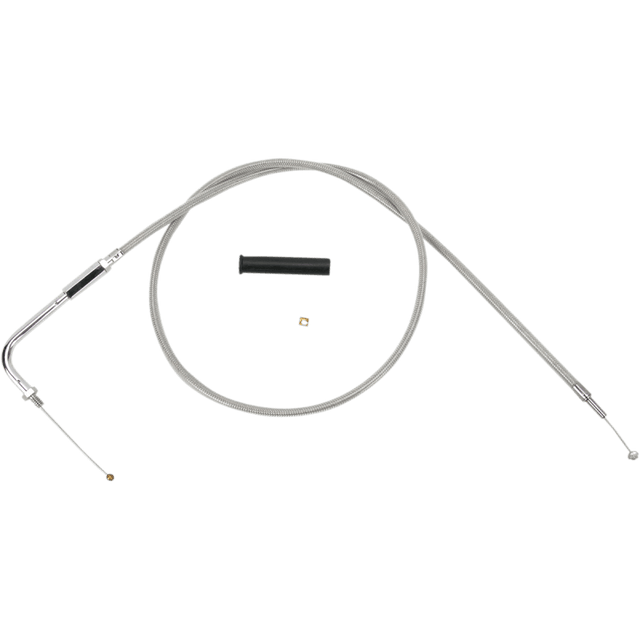 DRAG SPECIALTIES PRE 96 S/STEEL THROTTLE CABLE (5330906B) - DRIVEN Canada's Powersports 0650 - 04125330906B