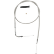 DRAG SPECIALTIES PRE 96 S/STEEL THROTTLE CABLE (5331102B) - DRIVEN Canada's Powersports 0650 - 03955331102B
