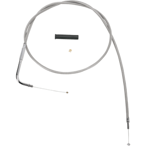 DRAG SPECIALTIES S/STEEL THROTTLE CABLE (5332150B) - DRIVEN Canada's Powersports 0650 - 10735332150B