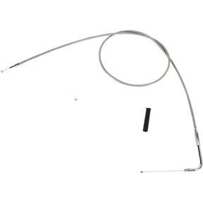 DRAG SPECIALTIES S/STEEL THROTTLE CABLE (5332152B) - DRIVEN Canada's Powersports 0650 - 10755332152B