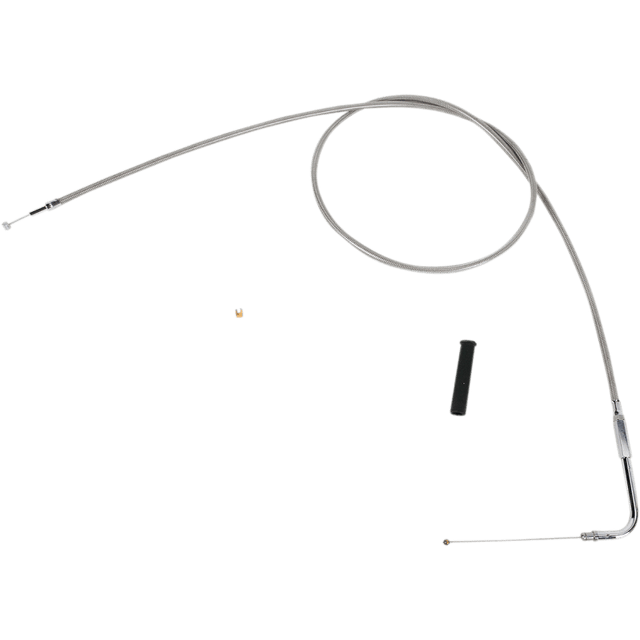 DRAG SPECIALTIES S/STEEL THROTTLE CABLE (5332152B) - DRIVEN Canada's Powersports 0650 - 10755332152B