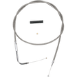 DRAG SPECIALTIES S/STEEL THROTTLE CABLE (5332154B) - DRIVEN Canada's Powersports 0650 - 10775332154B