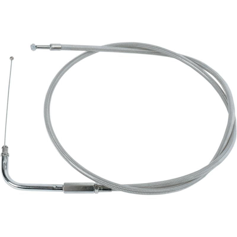 DRAG SPECIALTIES S/STEEL FL THROTTLE CABLE (5333400B) - DRIVEN Canada's Powersports 0650 - 03005333400B