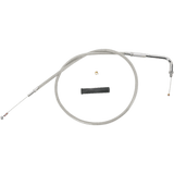DRAG SPECIALTIES PRE96 S/STEEL IDLE CABLE (5340406B) - DRIVEN Canada's Powersports 0651 - 02415340406B