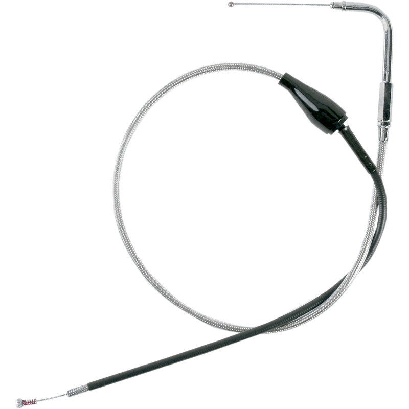 DRAG SPECIALTIES S/STEEL FL IDLE CABLE (5342800B) - DRIVEN Canada's Powersports 0651 - 01715342800B