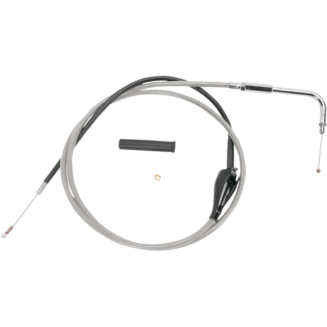 DRAG SPECIALTIES S/STEEL CRUISE CABLE (5342858B) - DRIVEN Canada's Powersports 0651 - 06585342858B