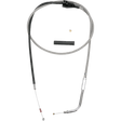 DRAG SPECIALTIES S/STEEL CRUISE CABLE (5343148B) - DRIVEN Canada's Powersports 0651 - 06625343148B