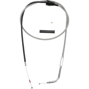 DRAG SPECIALTIES S/STEEL CRUISE CABLE (5343148B) - DRIVEN Canada's Powersports 0651 - 06625343148B