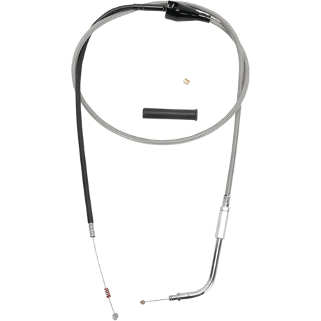 DRAG SPECIALTIES S/STEEL CRUISE CABLE (5343148B) - DRIVEN Canada's Powersports 0651 - 06625343148B