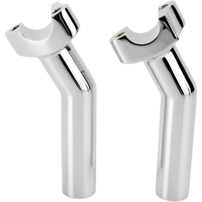 DRAG SPECIALTIES 5.5" CHROME PULLBACK RISERS (0602 - 0410) - DRIVEN Canada's Powersports 0602 - 0410