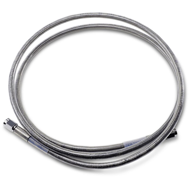DRAG SPECIALTIES 58" BRAIDED UNIV BRAKE LINE (858) - DRIVEN Canada's Powersports 858