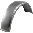 DRAG SPECIALTIES 6" FLAT FENDER BOBBBED RAW (DS - 393500) - DRIVEN Canada's Powersports DS - 393500