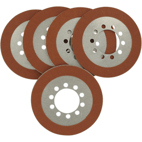 DRAG SPECIALTIES 68 - E84 B/T ORGANIC CLUTCH PLATE KIT (1131 - 0427) - DRIVEN Canada's Powersports 1131 - 0427