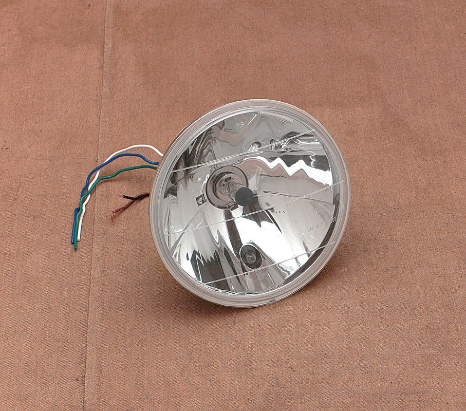 DRAG SPECIALTIES 7" DIAMOND LIGHT W/H4 BULB DS - 280189 (DS280189) - DRIVEN Canada's Powersports DS280189