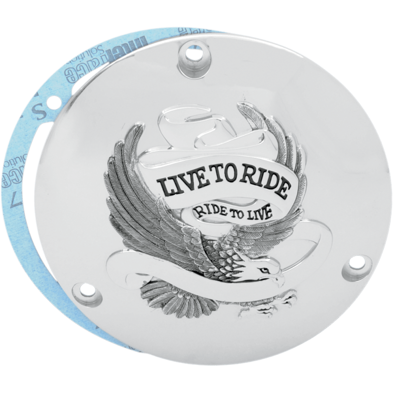 DRAG SPECIALTIES 70 - 98 B/T LIVE TO RIDE DERBY CVR - DRIVEN Canada's Powersports 1107 - 0155