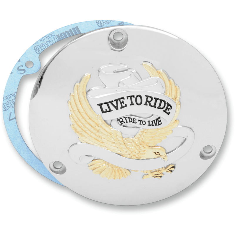 DRAG SPECIALTIES 70 - 98 B/T LIVE TO RIDE DERBY CVR - DRIVEN Canada's Powersports 1107 - 0156