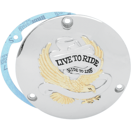 DRAG SPECIALTIES 70 - 98 B/T LIVE TO RIDE DERBY CVR - DRIVEN Canada's Powersports 1107 - 0156
