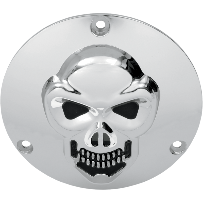 DRAG SPECIALTIES 70 - 98 SKULL DERBY COVER 3 BOLT (1902 - 0062) - DRIVEN Canada's Powersports 1902 - 0062