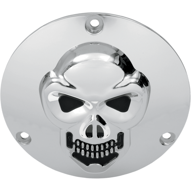 DRAG SPECIALTIES 70 - 98 SKULL DERBY COVER 3 BOLT (1902 - 0062) - DRIVEN Canada's Powersports 1902 - 0062