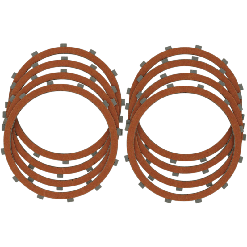 DRAG SPECIALTIES 71 - E84 ORGANIC CLUTCH PLATE KIT - DRIVEN Canada's Powersports 1131 - 0442