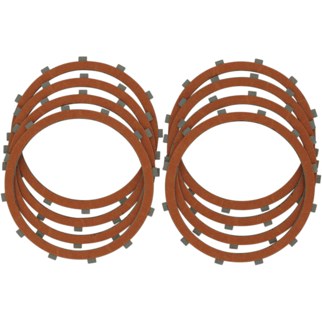 DRAG SPECIALTIES 71 - E84 ORGANIC CLUTCH PLATE KIT - DRIVEN Canada's Powersports 1131 - 0442