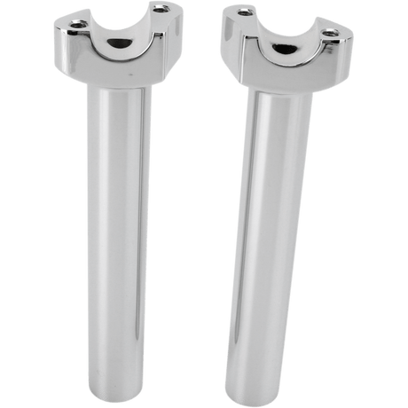 DRAG SPECIALTIES 8" CHROME RISERS (0602 - 0402) - DRIVEN Canada's Powersports 0602 - 0402
