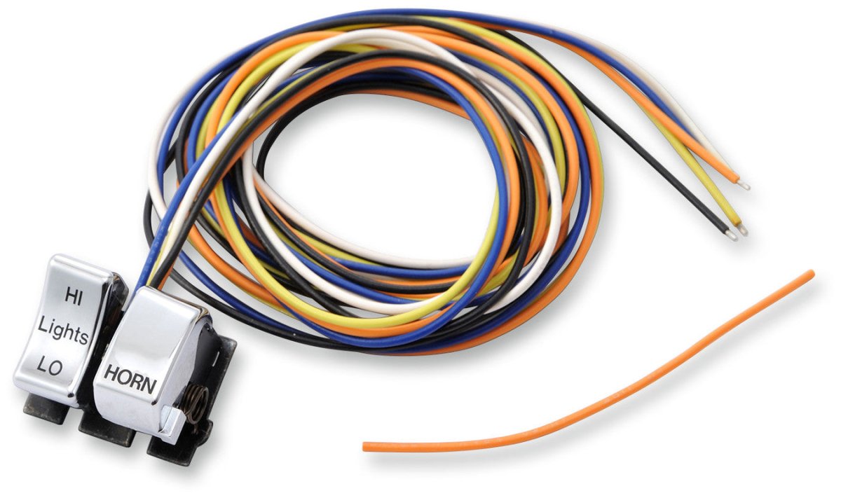 DRAG SPECIALTIES 82 - 95 CHROME DIMM/HORN SWITCH (DS - 272257A) - DRIVEN Canada's Powersports DS - 272257A