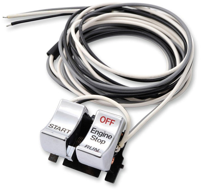 DRAG SPECIALTIES 82 - 95 CHROME START/STOP SWITCH (DS - 272255A) - DRIVEN Canada's Powersports DS - 272255A