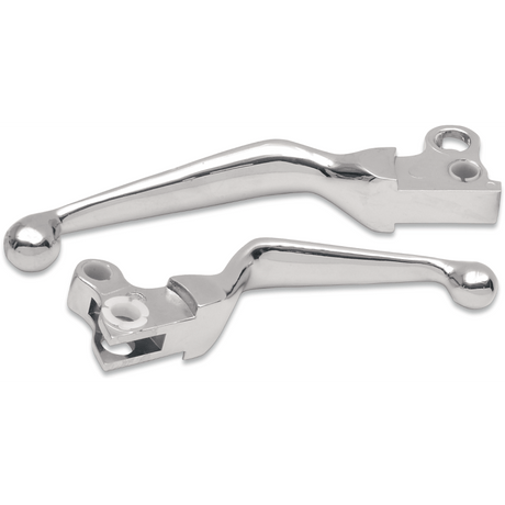DRAG SPECIALTIES 82 - 95 CHROME WIDE LEVER SET (DS - 273145A) - DRIVEN Canada's Powersports DS - 273145A