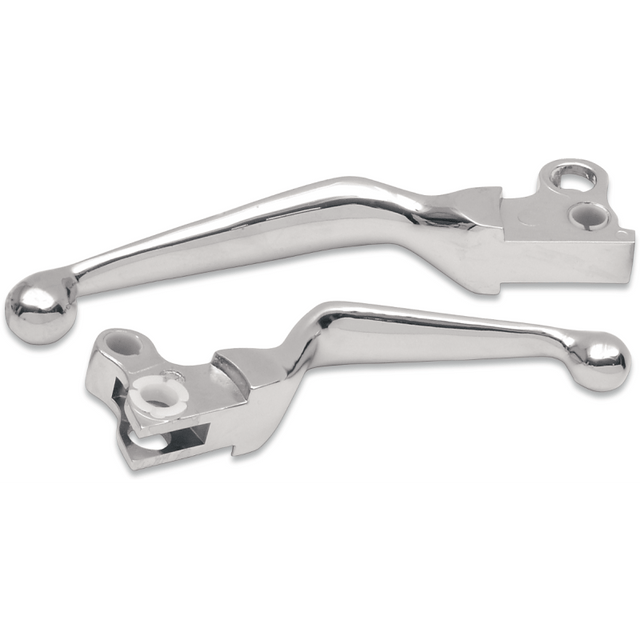 DRAG SPECIALTIES 82 - 95 CHROME WIDE LEVER SET (DS - 273145A) - DRIVEN Canada's Powersports DS - 273145A