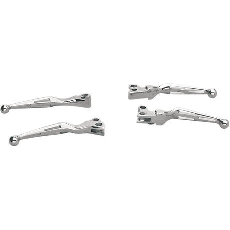 DRAG SPECIALTIES 82 - 95 SLOTTED LEVER SET - DRIVEN Canada's Powersports DS - 273138