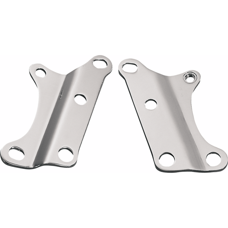 DRAG SPECIALTIES 84 - 03 MOTOR MOUNT PLATES CHROME (PR) - DRIVEN Canada's Powersports DS - 243516