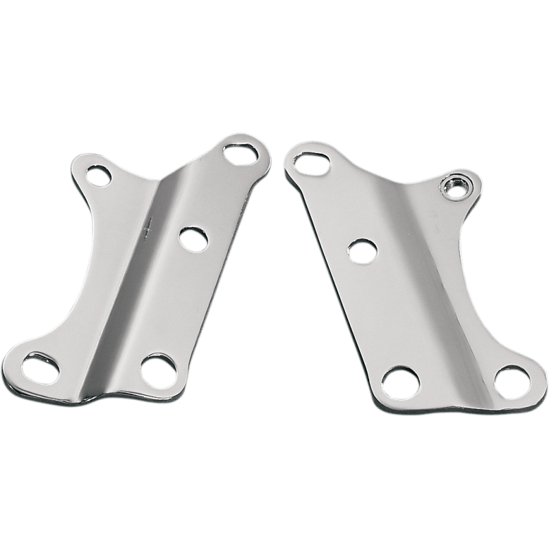 DRAG SPECIALTIES 84 - 03 MOTOR MOUNT PLATES CHROME (PR) - DRIVEN Canada's Powersports DS - 243516