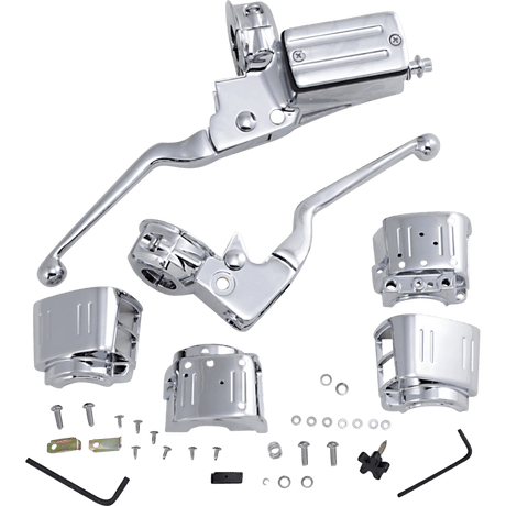 DRAG SPECIALTIES 84 - 95 D/DISC H/BAR CONTROL KIT 11/16" (0610 - 0502) - DRIVEN Canada's Powersports 0610 - 0502